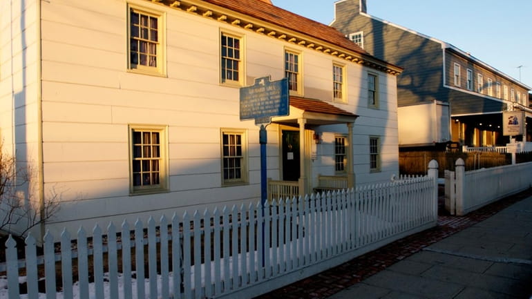 The Raynham Hall Museum, located on West Main Street in...