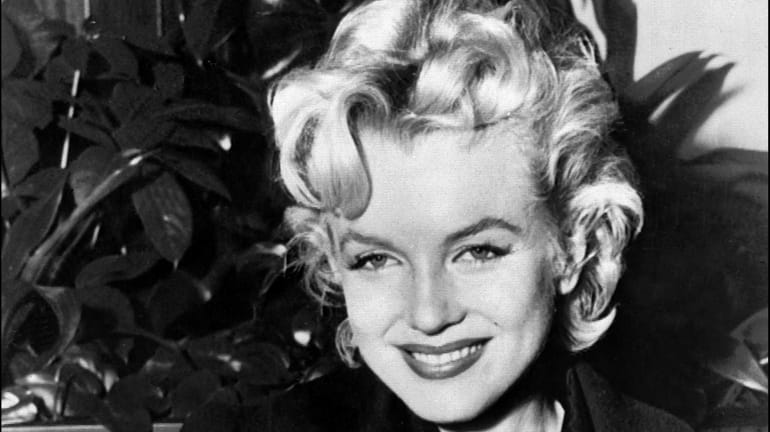 Actress Marilyn Monroe smiles for the camera a few weeks...