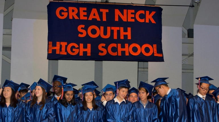 Great Neck South High School, with a ranking of 38th,...