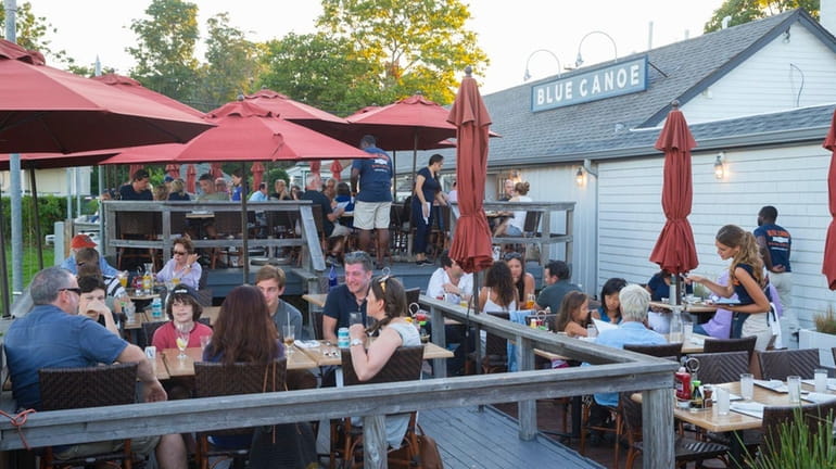 Blue Canoe Oyster Bar & Grill in Greenport posted a...