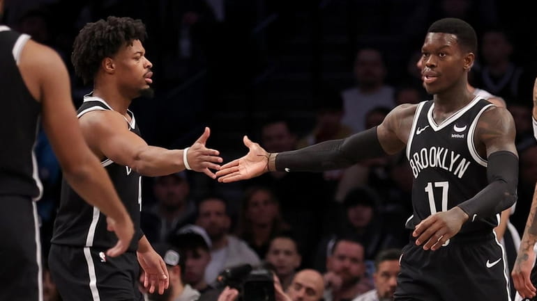 Nets guards Dennis Schroder, Dennis Smith share court and desire to win -  Newsday