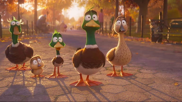 This image released by Illumination Entertainment & Universal Pictures shows,...