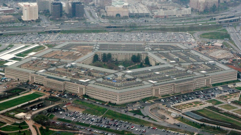 The Pentagon in Washington, March 27, 2008. The Air Force...
