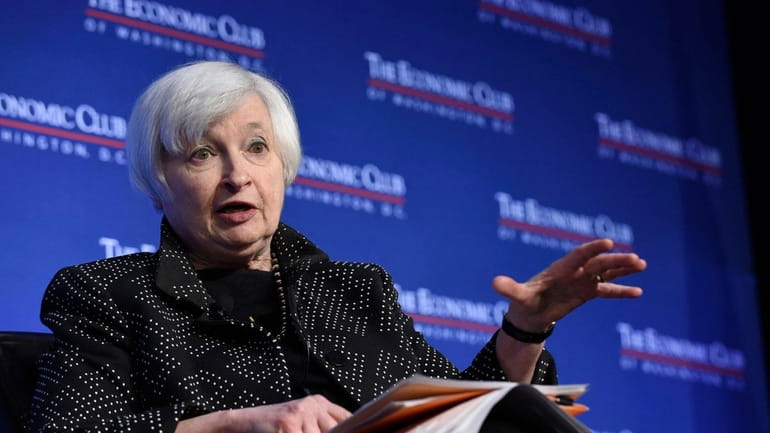In this Dec. 2, 2015 photo, Federal Reserve Chair Janet...