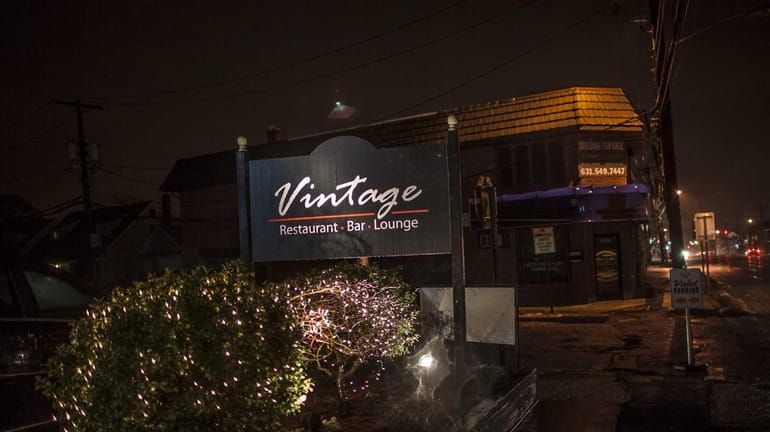 Vintage -- which is subtitled restaurant, bar, lounge -- is...
