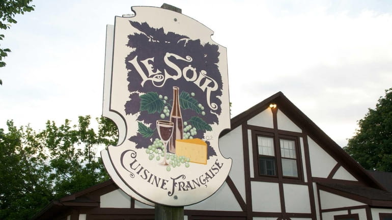 This photo of Le Soir, a French restaurant in Bayport,...