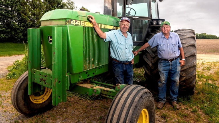 The Rottkamp Brothers, Ray, 73, left and Richard, 71, owners...