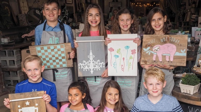 Kids can make home decor projects at AR Workshop locations in...
