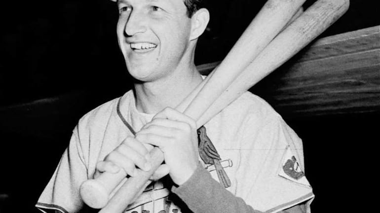 Stan "The Man" Musial poses in an undated photo from...