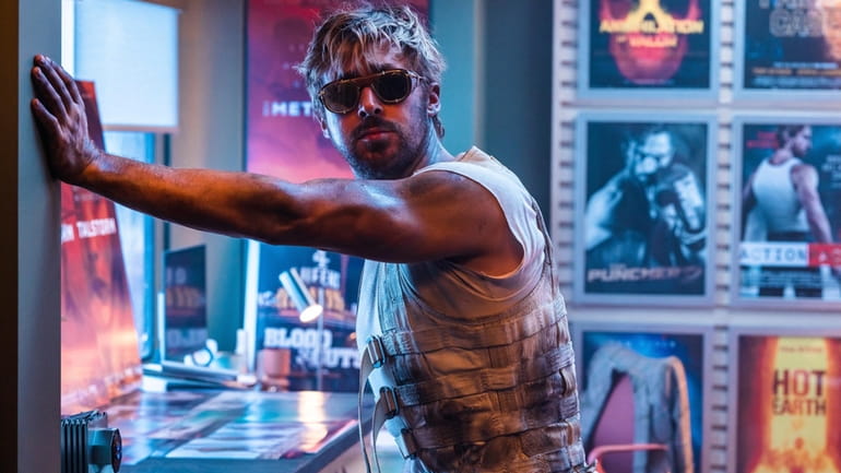 This image released by Universal Pictures shows Ryan Gosling in...