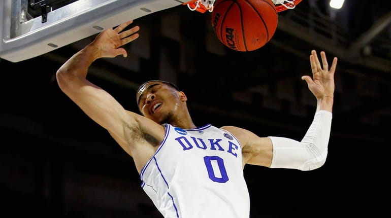 Jayson Tatum of Duke declares for NBA draft after one season - Newsday