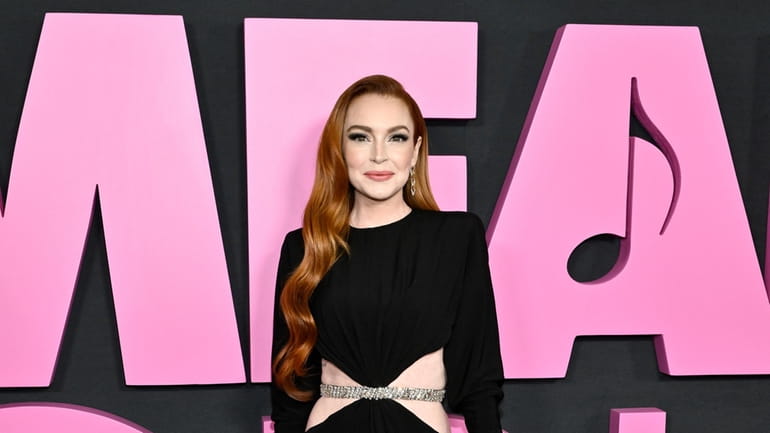 Lindsay Lohan attends the world premiere of "Mean Girls" at...