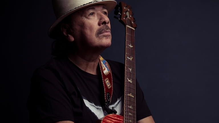 Carlos Santana poses for a portrait on Friday, June 16,...
