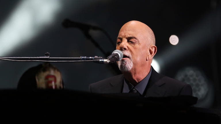 Billy Joel performing at Madison Square Garden in 2021.
