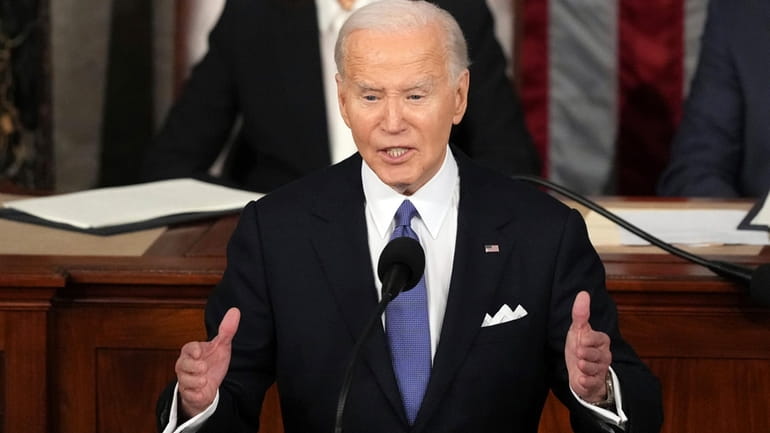 President Joe Biden delivers the State of the Union address...