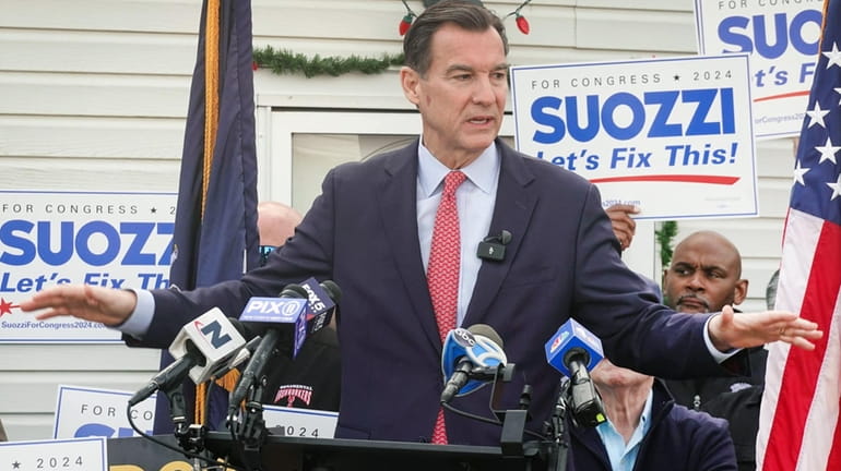 Suozzi plans to meet with the families of Israeli hostages and...