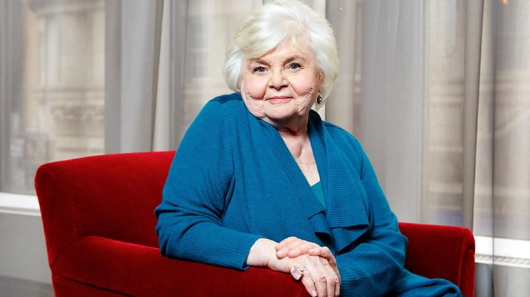 Actress June Squibb poses for a photo in New York...