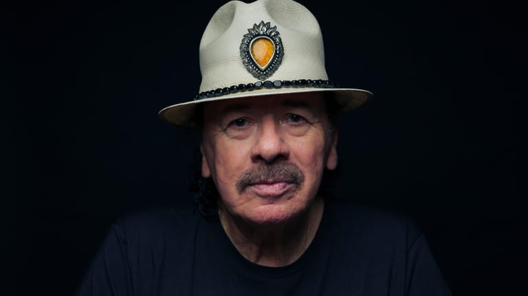 Carlos Santana poses for a portrait on Friday, June 16,...