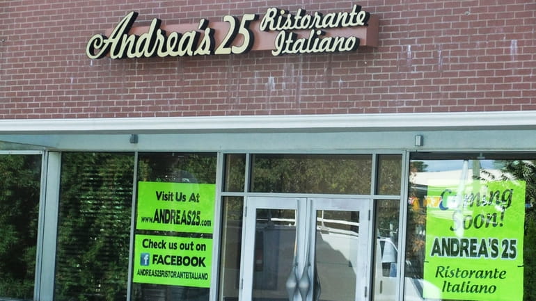 Andrea's, coming soon to Commack