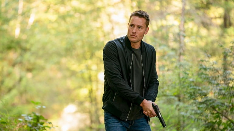 This image released by CBS shows Justin Hartley, as Colter...