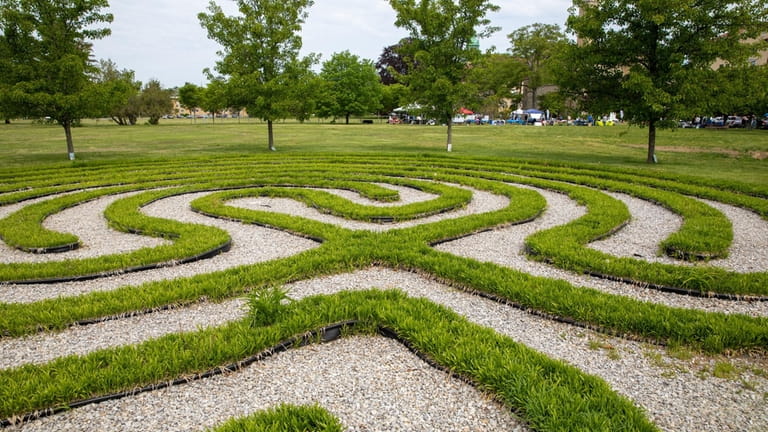 Vistors are welcome to walk the labyrinth on the sisters'...