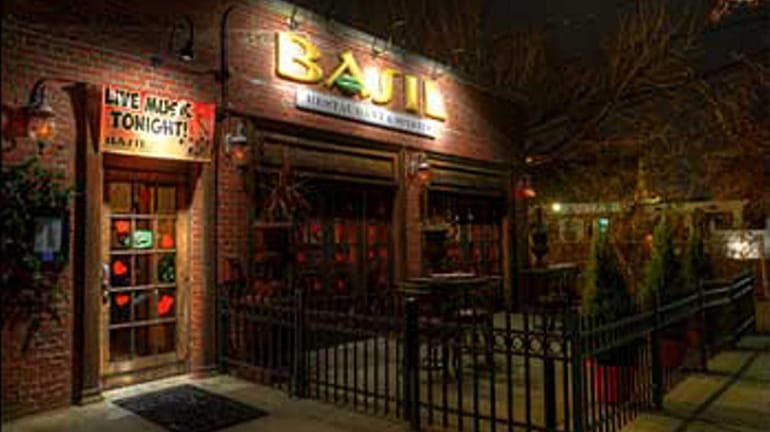 Basil Restaurant & Spirits in Bellport offers Italian American cuisine....