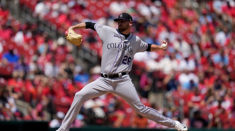 Gomber shuts down former team, pitches Rockies past Cardinals 1-0 for rare  series win in St. Louis - Newsday