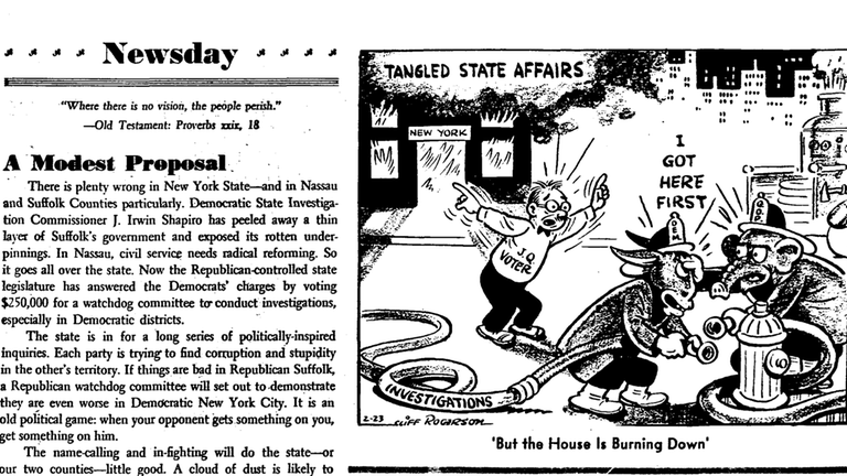 An editorial that appeared on Feb. 23, 1956.