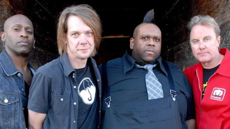The indie-rock band Soul Asylum, from left, Winston Roye, Dave...