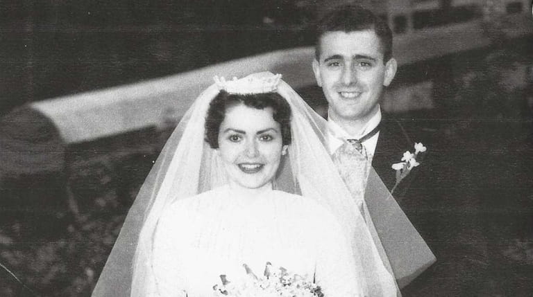 Pat and Jerry Roaslia on their wedding day, May 14,...