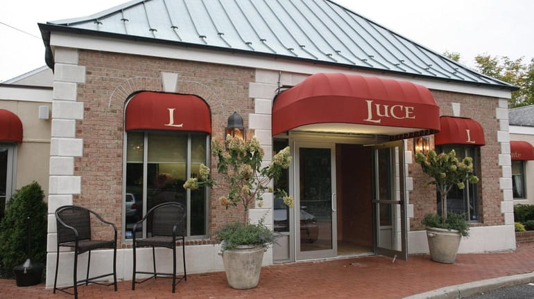 Luce restaurant in East Norwich, seen on Sept. 25, 2008.