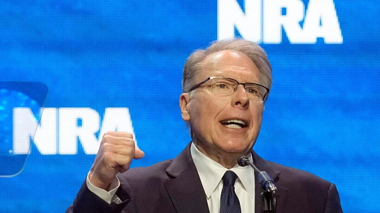 Wayne LaPierre, CEO and executive vice-president of the National Rifle...