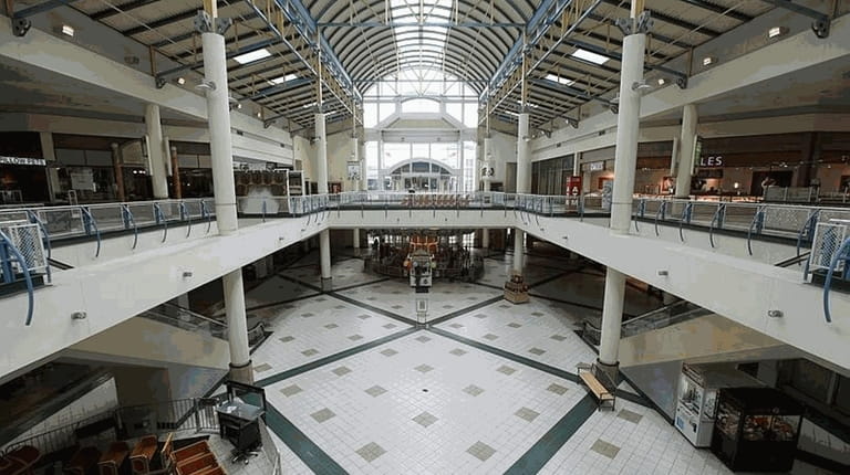 The interior of The Mall at the Source in 2013.