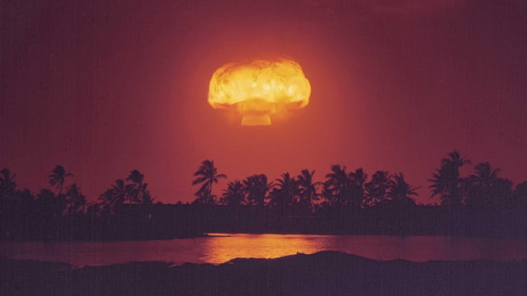 Image of an Atomic Test, from PBS's "The Bomb."