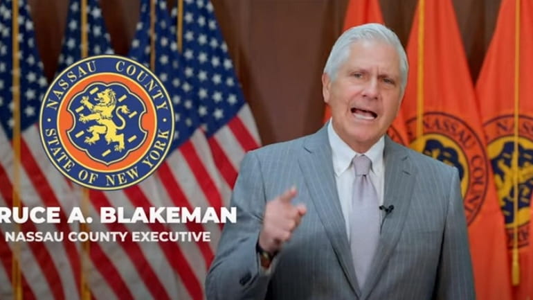 Nassau County Executive Bruce Blakeman is asking the legislature to...