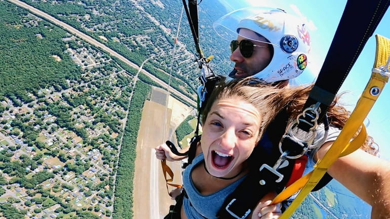 Celebrate a milestone birthday with skydiving.