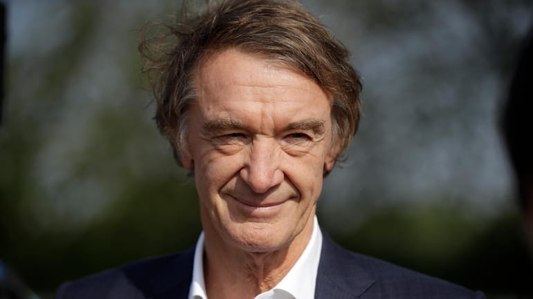British billionaire Jim Ratcliffe, the founder of the INEOS Chemicals...