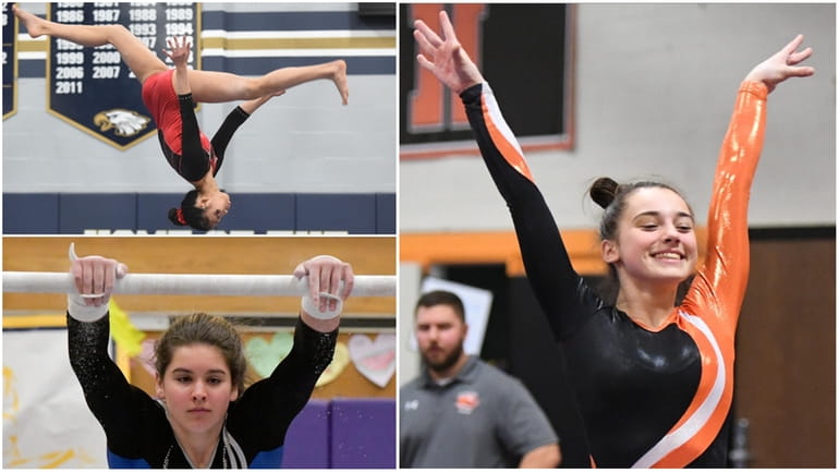(Clockwise from top left) Leah Chin of Syosset, Teresa Jennings of Hicksville...
