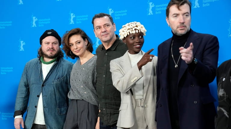 The Film Festival, Berlinale International Jury from left, Brady Corbet,...