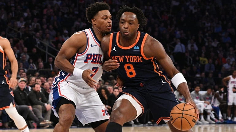 Knicks forward OG Anunoby will reportedly return vs. 76ers - Yahoo