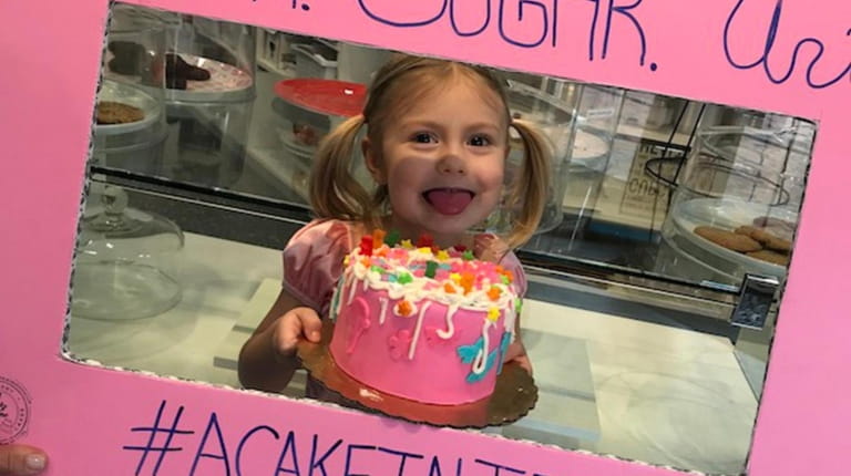 A Cake in Time in Wading River lets kids decorate...