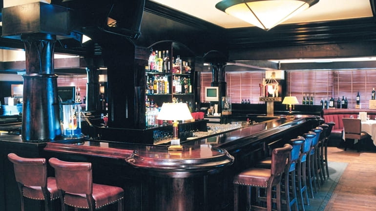 This undated photo shows the bar at Burton & Doyle...