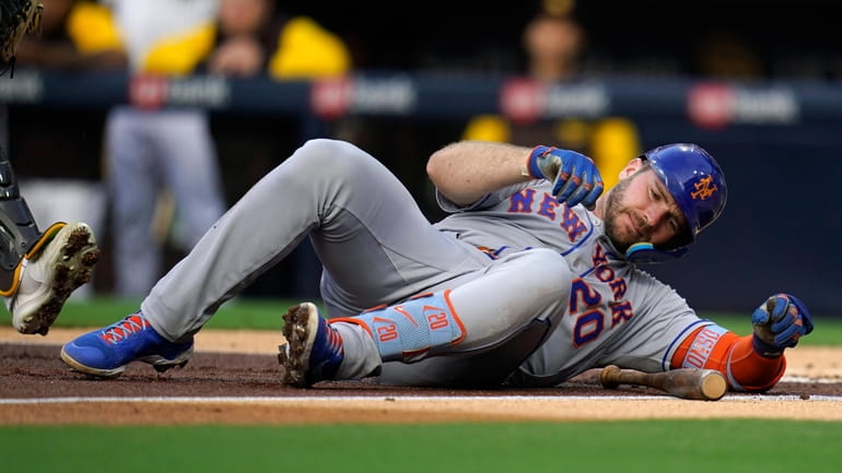 Pete Alonso, Starling Marte leave Mets' loss to Padres with