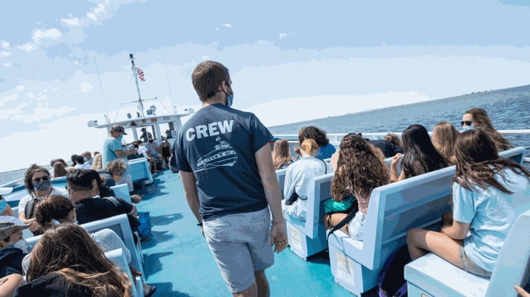 Check ferry schedules before you head out to Fire Island. 