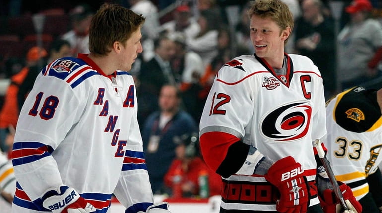 New York Rangers acquire Eric Staal from Carolina Hurricanes - The