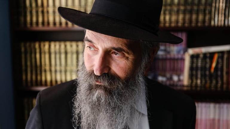 Rabbi Tuvia Teldon, leader of the Orthodox Chabad movement on Long...