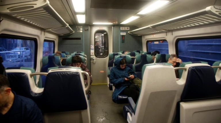 Many LIRR commuters used their monthly March tickets for only...
