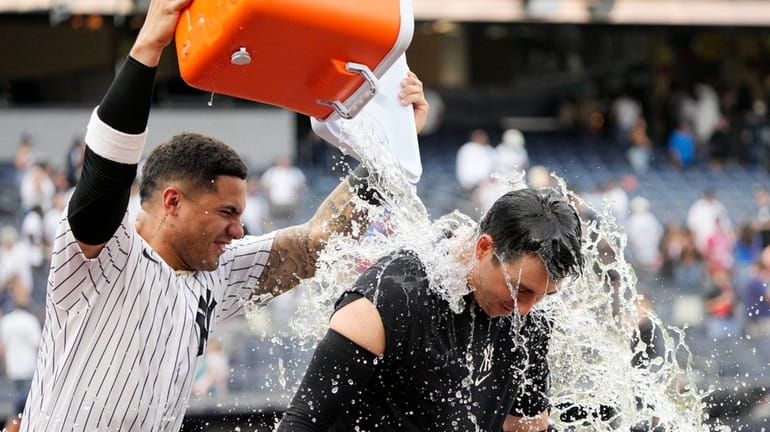 After being no-hit for 10 innings, Yankees beat Brewers in 13th on
