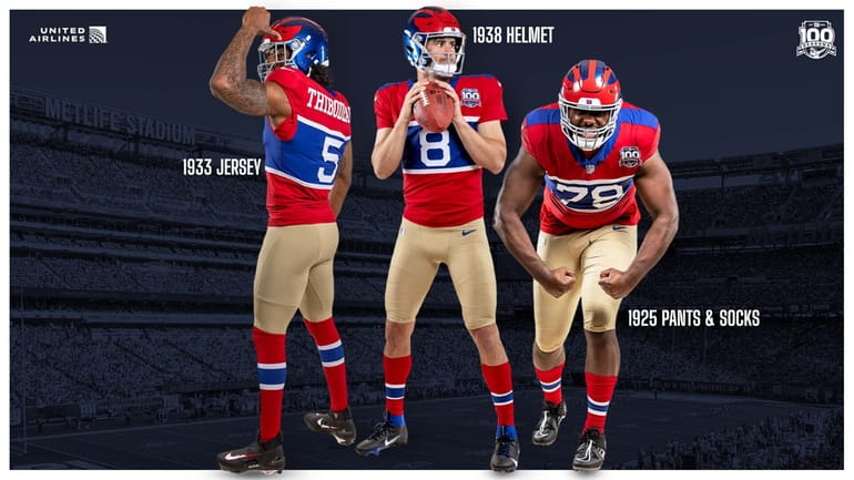 The Giants unveiled their "Century Red" uniforms for the 2024...