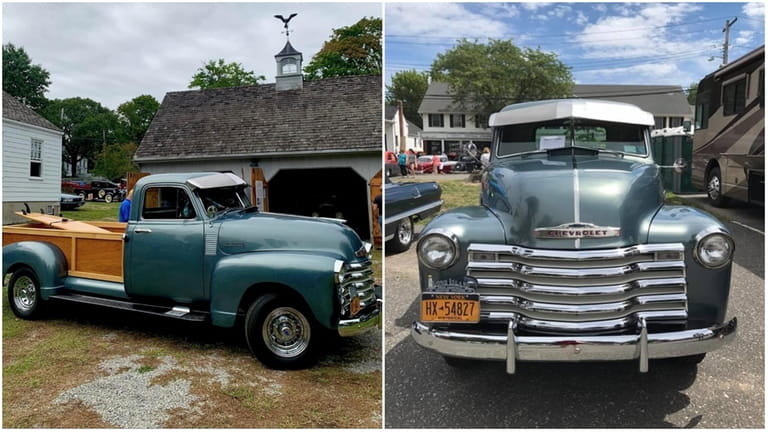 This 1953 Chevrolet 3800 one-ton pickup truck, owned by Howard...